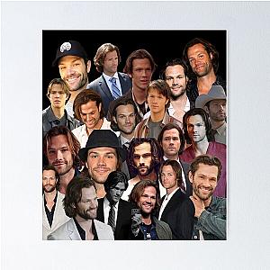 Jared Padalecki photo collage Poster