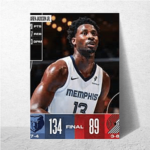 Clutch Instinct – Jaren J Jaren Jackson Jr Posters