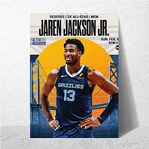 Grind City Beast – Jaren Jaren Jackson Jr Posters