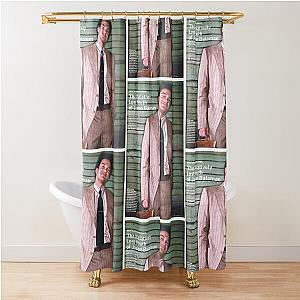 jason bateman mag Shower Curtain