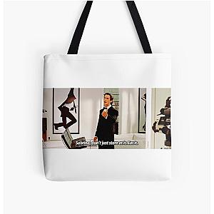 American Psycho - Jason Bateman tells Sabrina to "eat it" All Over Print Tote Bag