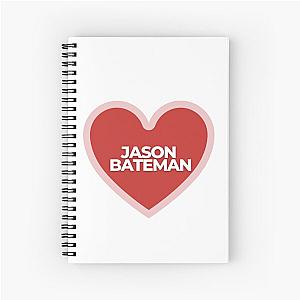 I Heart Jason Bateman Spiral Notebook