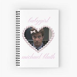 jason bateman michael bluth Spiral Notebook