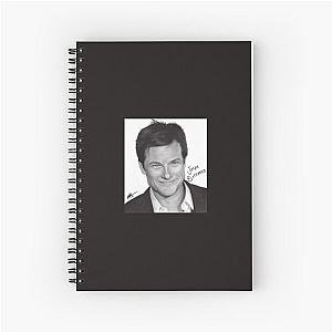 Jason Bateman Digital Drawing Spiral Notebook