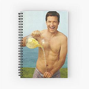 jason bateman shirtless Spiral Notebook