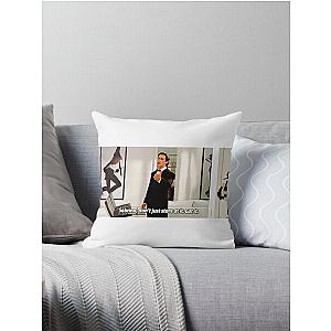 American Psycho - Jason Bateman tells Sabrina to "eat it" Throw Pillow