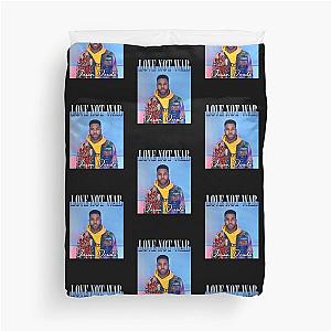 Love Not War Jason Derulo Duvet Cover