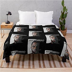 Jason Derulo Everything Is 4 Album Cover White Jason Derulo Everything Is 4 Album Cover Throw Blanket