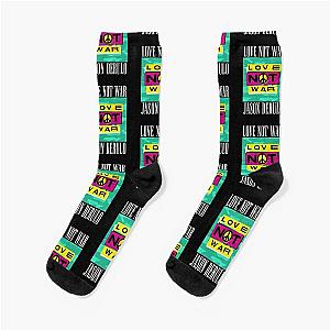 Love Not War Gothic Emo Jason Derulo Socks