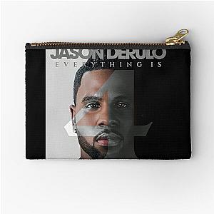 Jason Derulo Everything Is 4 Album Cover White Jason Derulo Everything Is 4 Album Cover Zipper Pouch