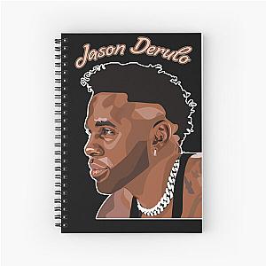 Retro Jason Derulo Spiral Notebook