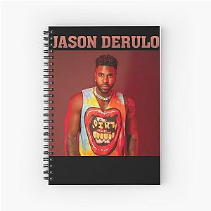 Official Jason derulo design portrait Spiral Notebook