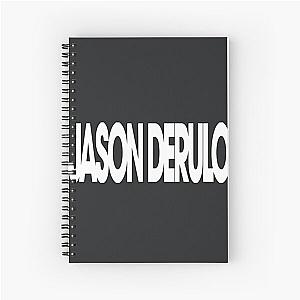 best logo Jason Derulo American singer Spiral Notebook