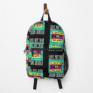 Love Not War Gothic Emo Jason Derulo Backpack