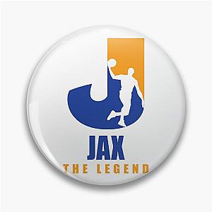 Jax Custom Player Basketball Your Name The Legend Pin