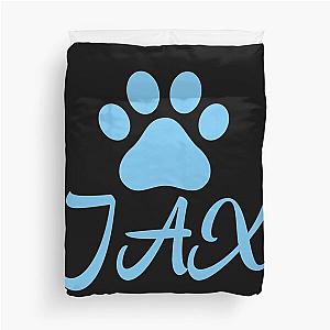 Blue Cat Paw Jax  Duvet Cover