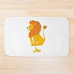 Jax Lion Baby Boy Wild Animal Name Bath Mat