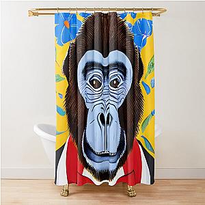 MOCEPORD Ape Jax Shower Curtain