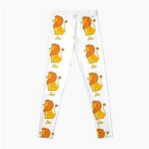 Jax Lion Baby Boy Wild Animal Name Leggings