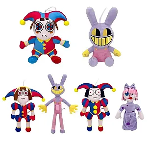 2023new The Amazing Circus Pomni Jax Plush Cartoon Plushie