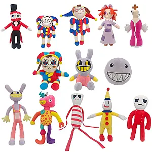 The Amazing Digital Circus Clown Plush Toy Bubble Digital Circus