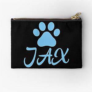 Blue Cat Paw Jax  Zipper Pouch