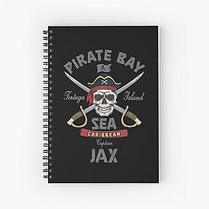 Name Jax Spiral Notebook