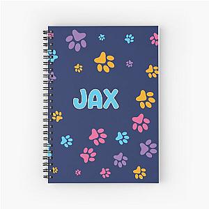 Jax Pet Name Spiral Notebook