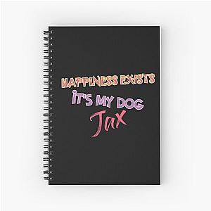 Dog Jax Spiral Notebook