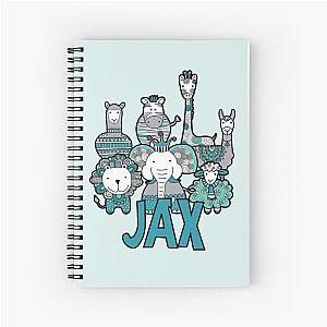 Jax & friends Spiral Notebook