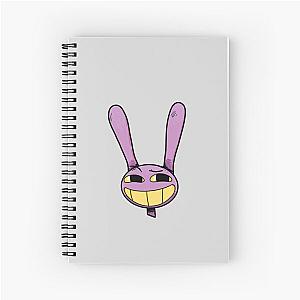 Amazing Digital Circus Jax Spiral Notebook