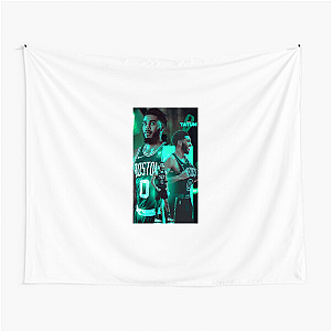 Jayson Tatum The Future Is Now Jayson Tatum Tapestries