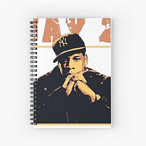 Vintage Jay z  Spiral Notebook