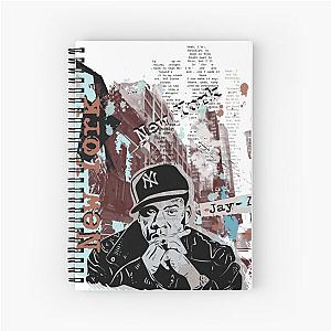 Jay Z New York Spiral Notebook