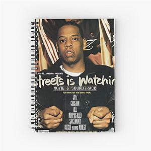 Jay Z  Street is watching Jay Z Spiral Notebook