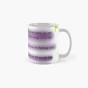 TERRIFIED BY JAZMIN BEAN LYRICS Classic Mug