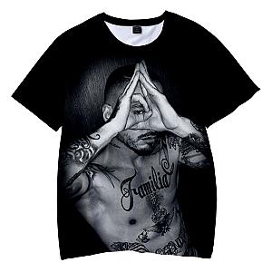 Brand Print Summer J BALVIN T-shirt AL2305