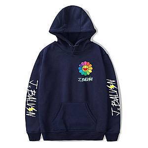 Popular J BALVIN Hoodies Sun Flowers Women AL2405