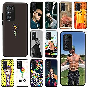 J Balvin Rapper Cover Black Soft Phone Case AL2405