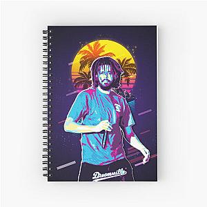 J Cole Retro Art Spiral Notebook