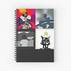 J Cole J. Cole Spiral Notebook