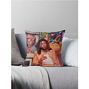 J Cole J. Cole Throw Pillow