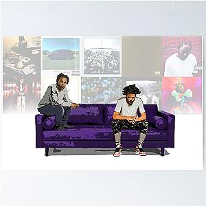 Kendrick Lamar x J Cole Poster
