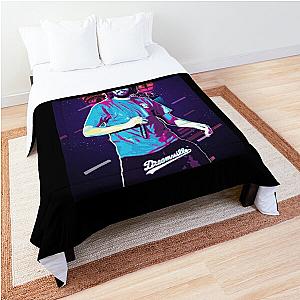 J Cole Retro Art Comforter