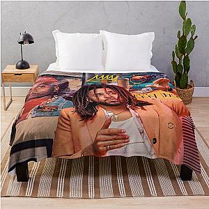 J Cole – King Cole | Cole World Throw Blanket