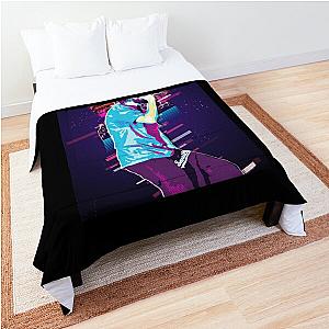 J Cole Retro Art Comforter