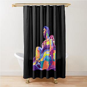 J cole Rapper Pop Rrt Shower Curtain