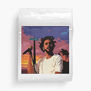 J Cole Forest Hills Drive Artwork Duvet Cover