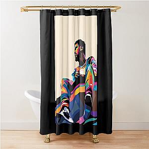J Cole  Shower Curtain