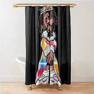 J Cole art Shower Curtain